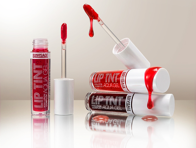 Тинт для губ с гиалуроновым комплексом LIP TINT AQUA GEL hyaluron complex